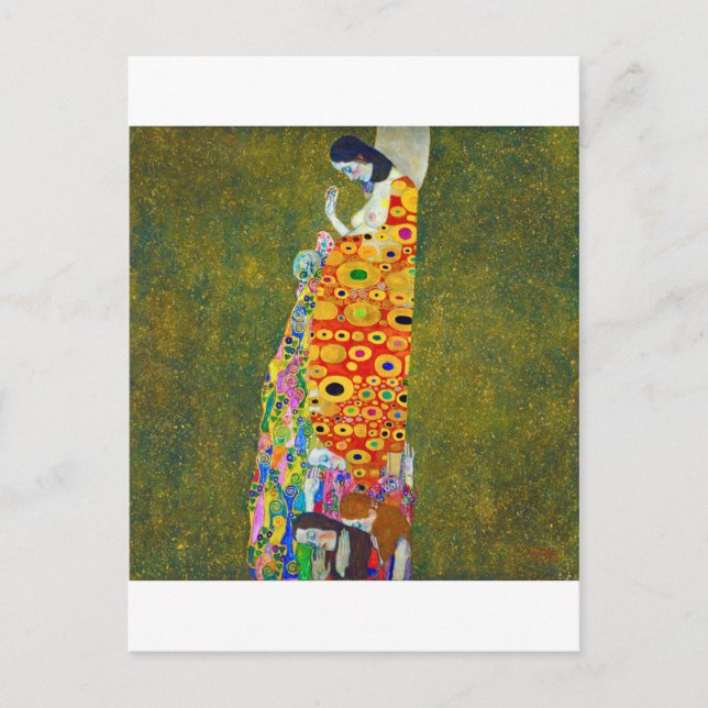 Carte Postale Hope, Gustav Klimt (Devant)
