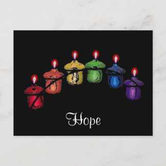 Carte postale Hope Rainbow