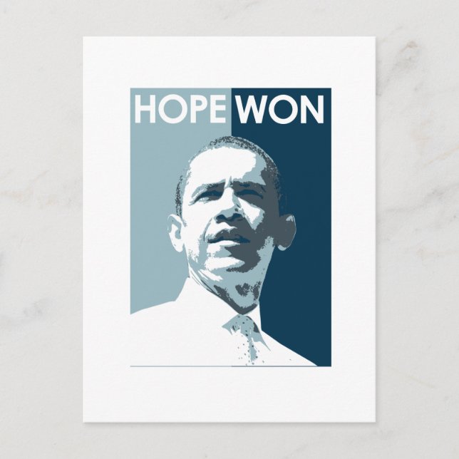 Carte Postale Hope Won (Devant)