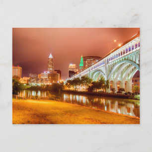 Carte Postale horizon de Cleveland Ohio