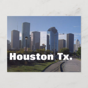 Carte Postale Horizon de Houston le Texas (panoramique)