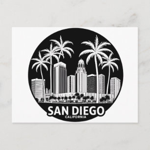 Carte Postale Horizon de San Diego Californie