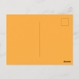 Carte postale horizontale Daffodil Orange