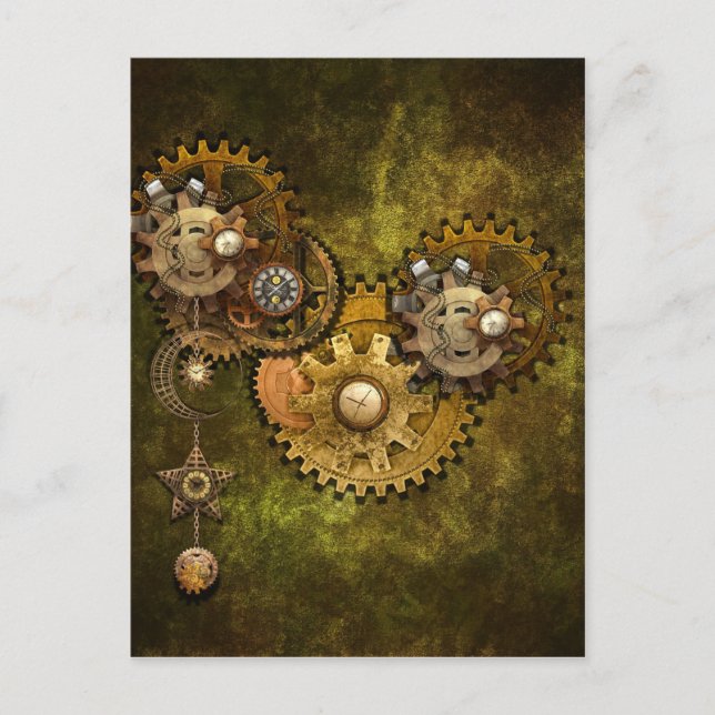 Carte Postale Horloge (Devant)