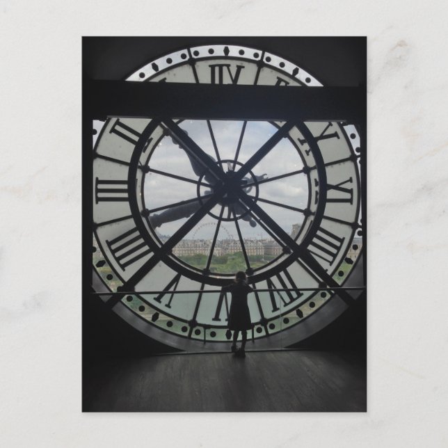 Carte Postale Horloge Du Musée D'Orsay À Paris (Devant)