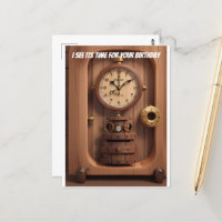 Horloge Je vois que c'est l'heure de votre anniver
