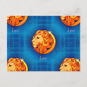 Carte Postale horoscope leo