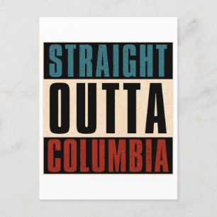 Carte Postale Hors de Columbia Sud Carolina SC