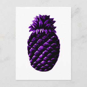 Carte Postale Hospitalité Ananas Violet Le MUSÉE Zazzle Gif