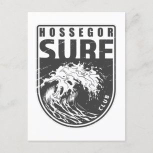 Carte Postale Hossegor Surf Club France Emblem