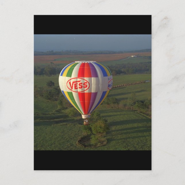 Carte Postale Hot air balloon , 1983_Classic Aviation (Devant)