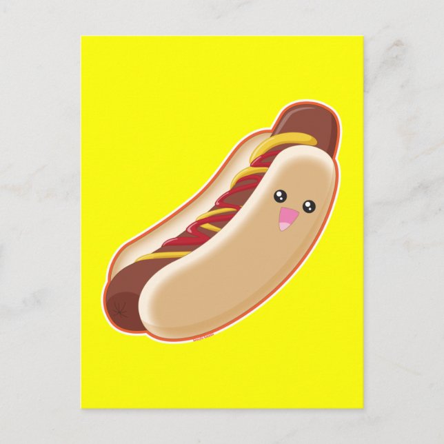 Carte Postale Hot Dog ! (Devant)