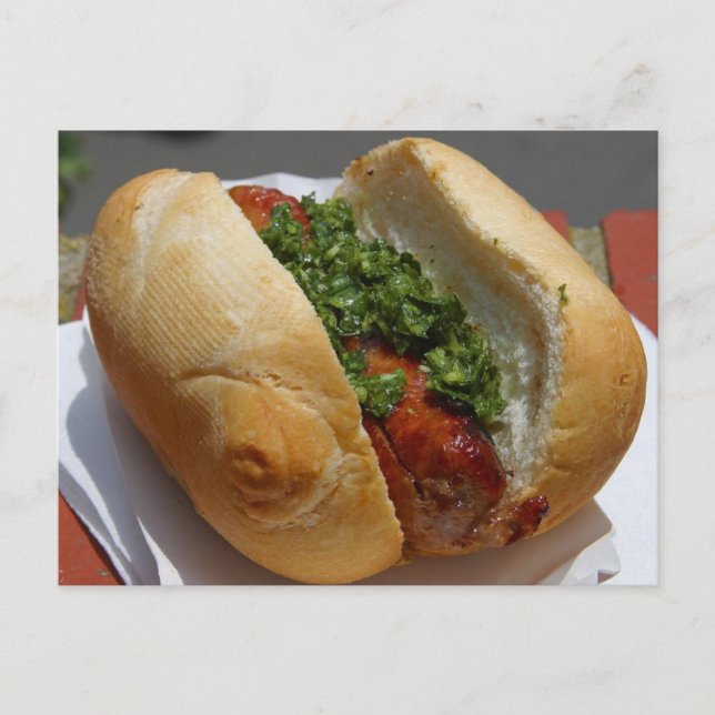 Carte postale Hot Dog (Devant)