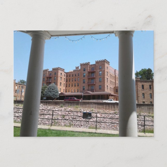 Carte Postale Hot Springs, Dakota du Sud (Devant)