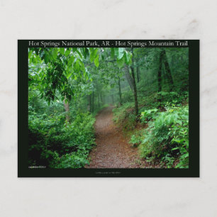 Carte Postale Hot Springs National Park, AR Cadeaux de Brume qui