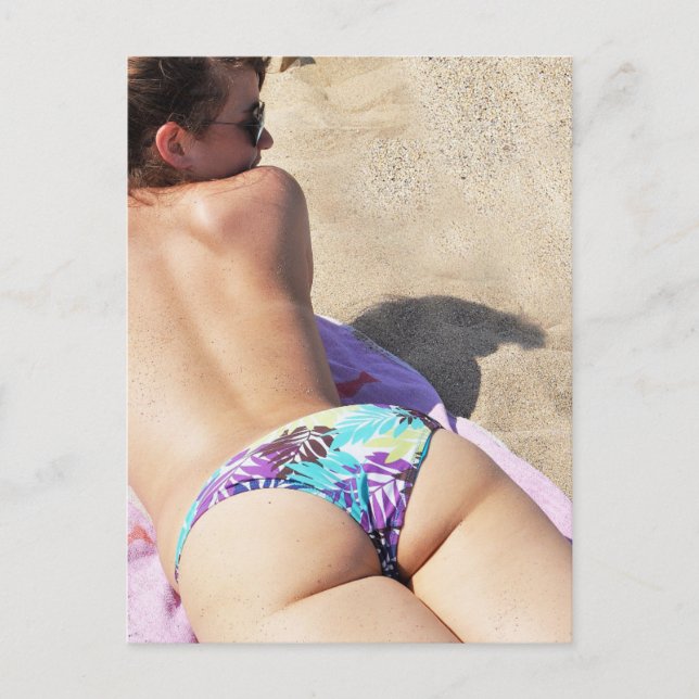 Carte Postale Hot Summer Bikini Beach photo (Devant)