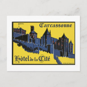Carte Postale hôtel carcassonne
