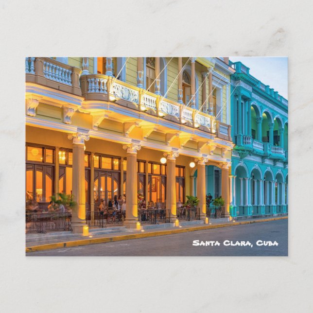 Carte Postale Hotel Central, Père Noël, Cuba (Devant)