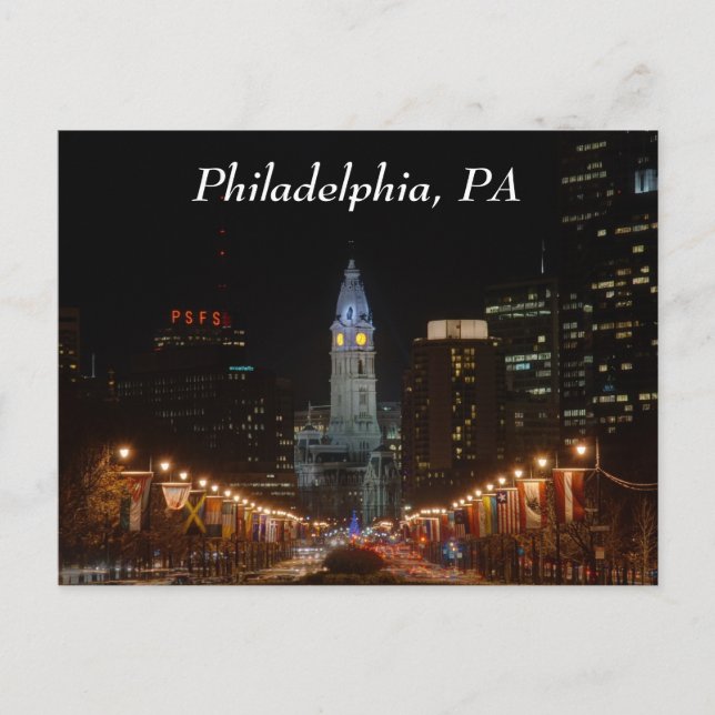 Carte Postale Hôtel de ville (Devant)