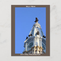 Carte Postale Hôtel de ville de Billy Penn Philadelphie