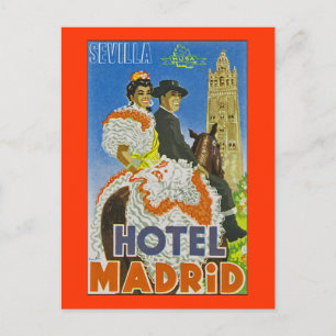 Carte Postale Hotel Madrid
