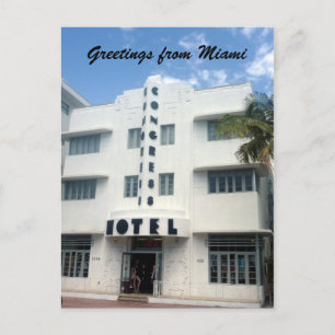 Carte Postale hôtel miami