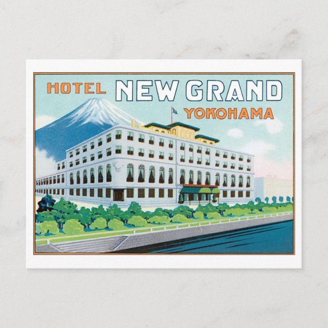 Carte Postale Hotel New Grand Yokohama (Devant)