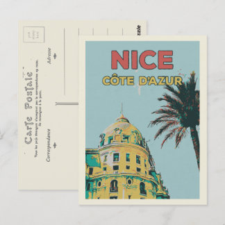 Carte Postale Hôtel Nice France Promenade des Anglais, Negresco