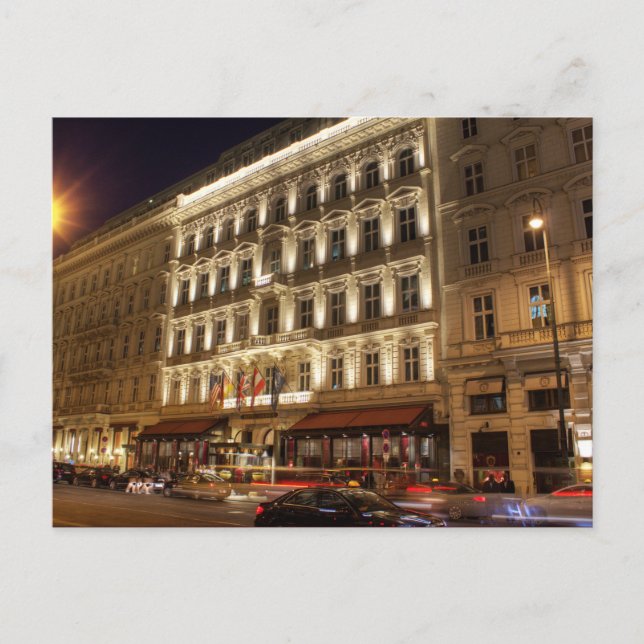 Carte Postale Hotel Sacher (Devant)