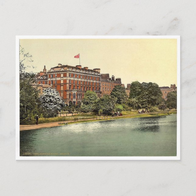 Carte Postale Hôtel Shelbourne. Dublin. Co. Dublin, Irlande rare (Devant)