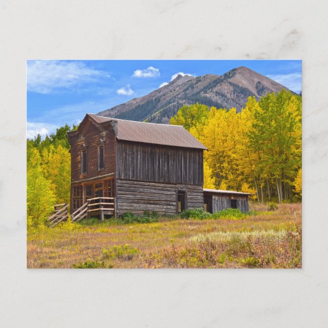 Carte Postale Hôtel View, Ashcroft, Colorado (Devant)