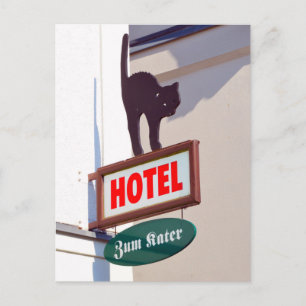 Carte Postale Hôtel Zum Kater, Warnemunde, Allemagne