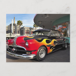 Carte Postale Hotrod dans les années 50 !