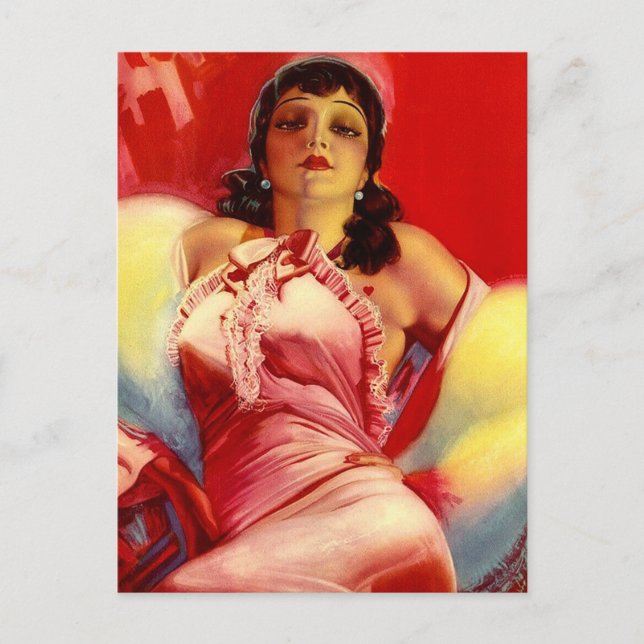 Carte Postale hottie des années 1930 (Devant)