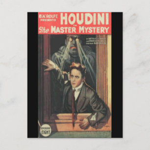 Carte Postale Houdini l'homme du mystère