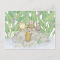 Carte postale House-Mouse Designs®