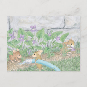 Carte postale House-Mouse Designs®