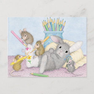 Carte postale House-Mouse Designs®