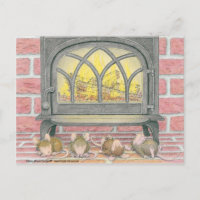 Carte postale House-Mouse Designs®
