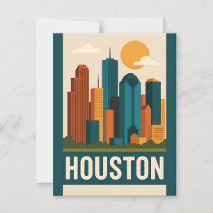 Carte postale HOUSTON