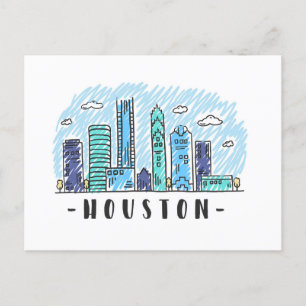 Carte Postale Houston