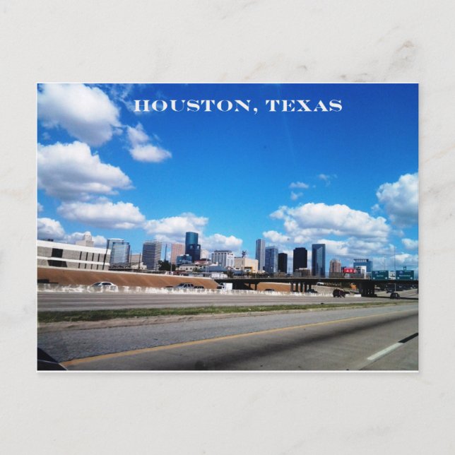 Carte postale Houston, Texas (Devant)