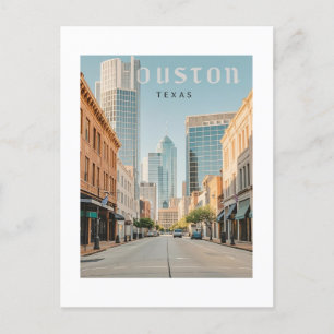Carte postale Houston Texas