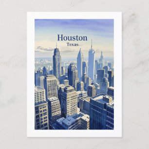 Carte postale Houston Texas