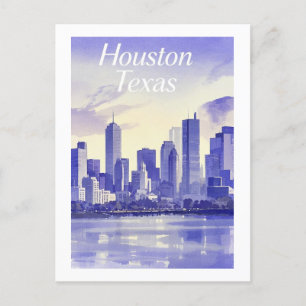 Carte postale Houston Texas