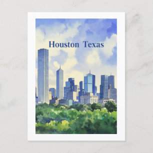 Carte postale Houston Texas