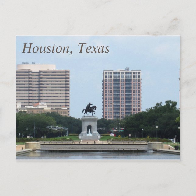 Carte postale Houston, Texas (Devant)