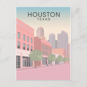 Carte postale Houston Texas