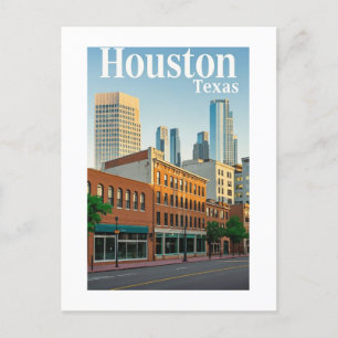 Carte postale Houston Texas
