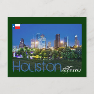 Carte Postale Houston, Texas, États-Unis